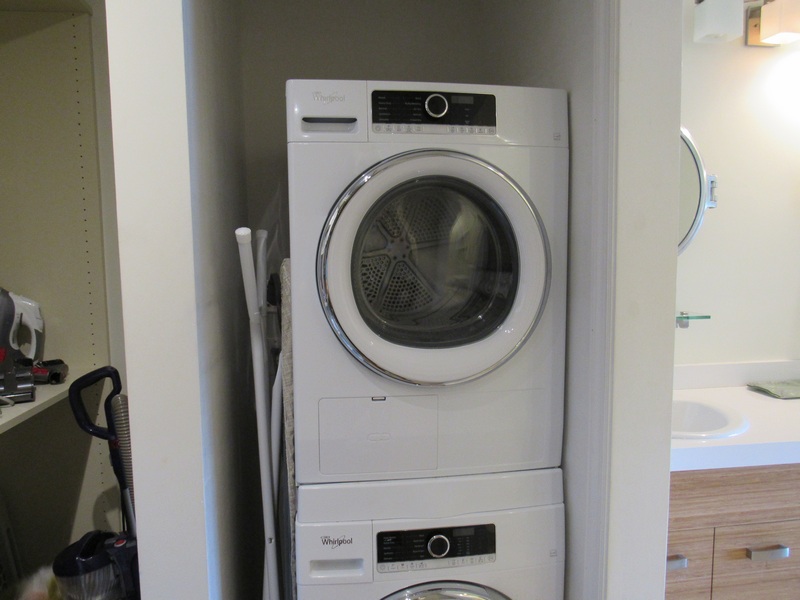 Stacked Washer and Dryer